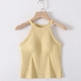 thumbnail image 3 of XDIAHBPL Camisole Tops For Women Neck Hanging Vest With In Chest Cushion For Wearing On The Outside And Small Straps For Wearing On The Inside Tank Tops, 3 of 4