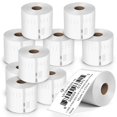 thumbnail image 1 of L LIKED 10 rollos compatibles con Dymo 30323 2-1/8"" x 4"" etiquetas de repuesto para envío e Internet para impresora LW 450 450 Turbo 4XL (10 rollos), 1 of 1
