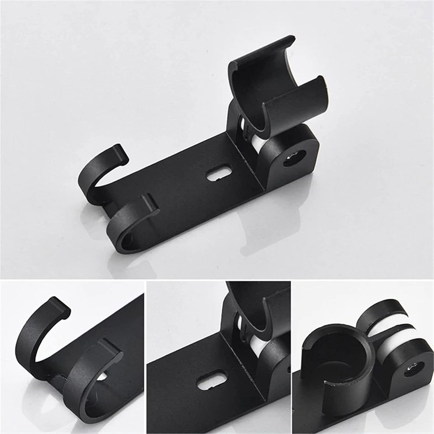Matte Black Wall Mount Bathtub Faucet with Handheld Sprayer Stainless Steel SUS304 Single Handle Bathroom Tub Faucet Bath Shower Mixer Tap,Shower Faucet B3