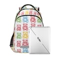 thumbnail image 7 of FORMRS Kids School Backpack Elementary Student Unisex Travel Bookbag with Reflective Stripes, Gummy Bear Pattern, 7 of 7