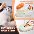 thumbnail image 3 of Brigita Pet Comb: Efficient Hair Removal & Soothing Massage for Cats and Dogs, 3 of 7