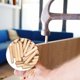 thumbnail image 5 of 100 Piezas Tacos de Madera Ranurados Tacos de Madera Cónicos Tacos con Extremo de Sarga Tacos de Muebles de Abedul para Aficionados y Carpintería de Bricolaje 6 mm x 40 mm, 5 of 5
