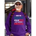 thumbnail image 2 of The Best 4Th Of July Sweatshirt Men -Image by Shutterstock, Male x-Large, 2 of 4