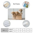 thumbnail image 2 of Cream Labrador Puppies Inside Box Poster Decorative Painting Canvas Wall Art Living Room Posters Bedroom Painting,Unframe-style,16x24inch(40x60cm), 2 of 8