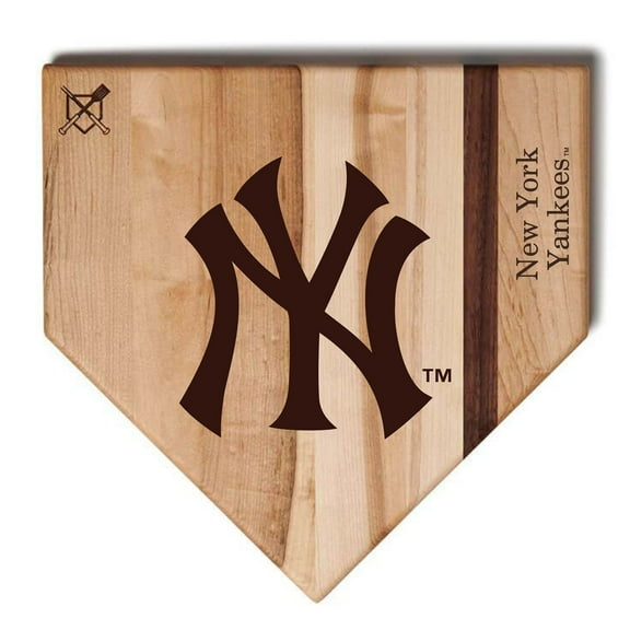 Baseball BBQ New York Yankees 17'' x 17'' Home Plate Cutting Board