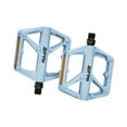 thumbnail image 3 of LOVIVER 2 Pcs Pédales de Vélo Fiables avec Réflecteur pour Vélos Pliants Extérieur Adulte Bleu, 3 of 8
