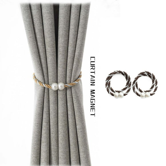 Drawer Organizer Clearance Two 16 Inch Magnetic Curtain Straps for Convenient Curtain Weaving and Fixing Ropes