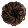thumbnail image 4 of Chignon Bouclé pour Femmes, Chignon Ondulé Mat, Chouchous Enveloppe Extensions de Queue de Cheval avec Bande Élastique, Doux pour Rendez-Vous Travail Quotidien pour Femmes Filles, 4 of 8