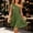 Army Green, variant on Dark Gray Womens Summer Dresses Ruffle Solid A-Line Mid-Length Dresses Casual Sleeveless Tie Neck Dresses Casual Dresses,XL