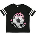 thumbnail image 3 of Inktastic Soccer Princess Tiara Girls Toddler T-Shirt, 3 of 5
