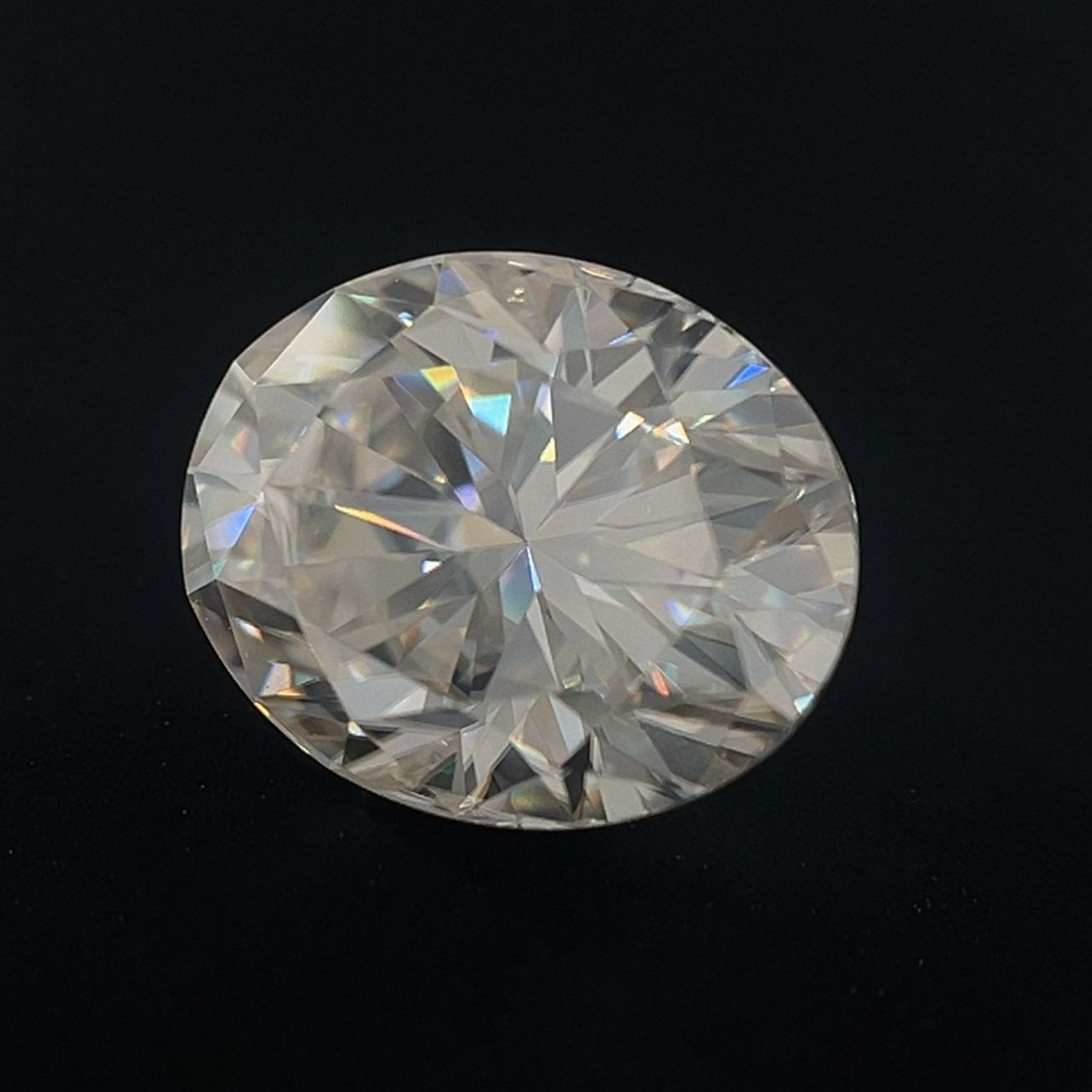 Certified Real 3 Carat Moissanite Oval Shape Brilliant Cut 10x8 mm Loose Gemstone April Birthstone