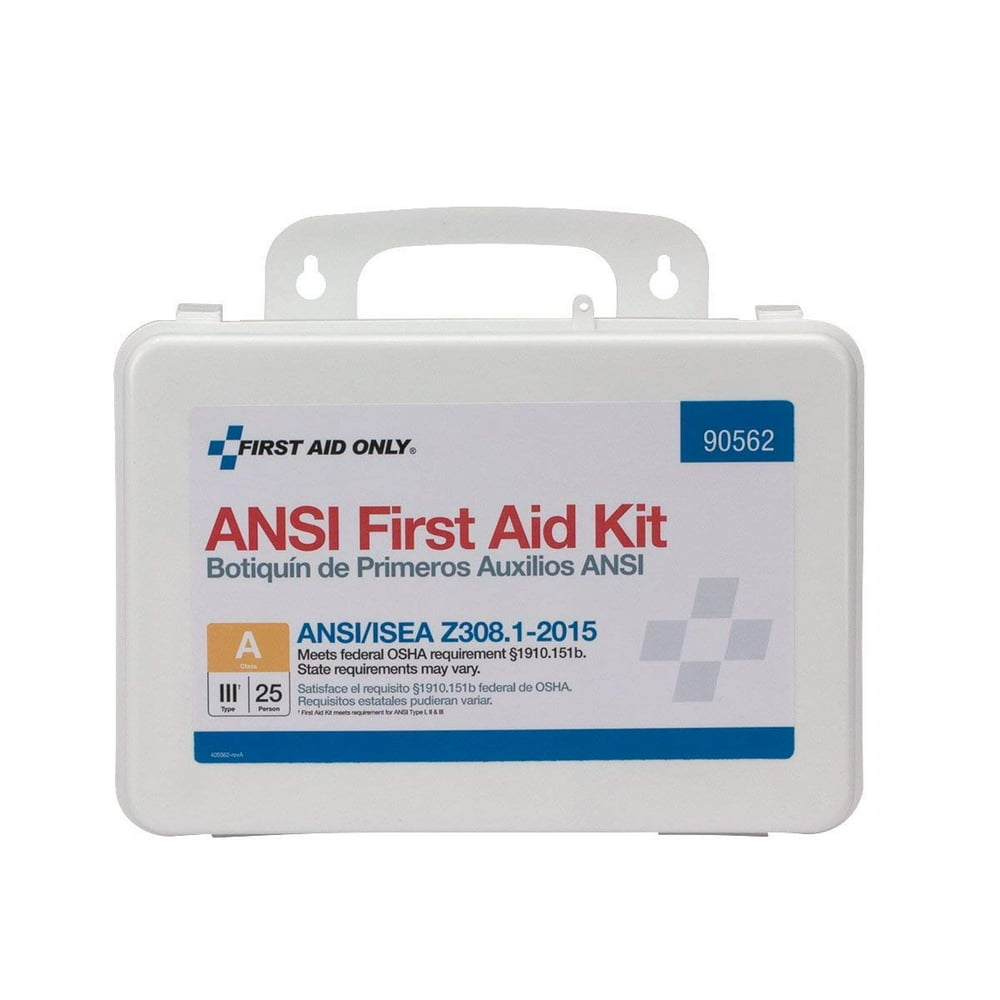 PacKit by First Aid Only 90562 Bulk ANSI A, First Aid Kit, Plastic