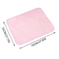 thumbnail image 7 of Pet Summer Ice Mat, Breathable Cooling Mat for Cats and Dogs, Soft Sleeping Pad for Crate, Bed, Indoor & Outdoor Floor, 7 of 7