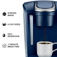 thumbnail image 3 of Keurig K-Select Single-Serve K-Cup Pod Coffee Maker, Matte Navy, 3 of 14