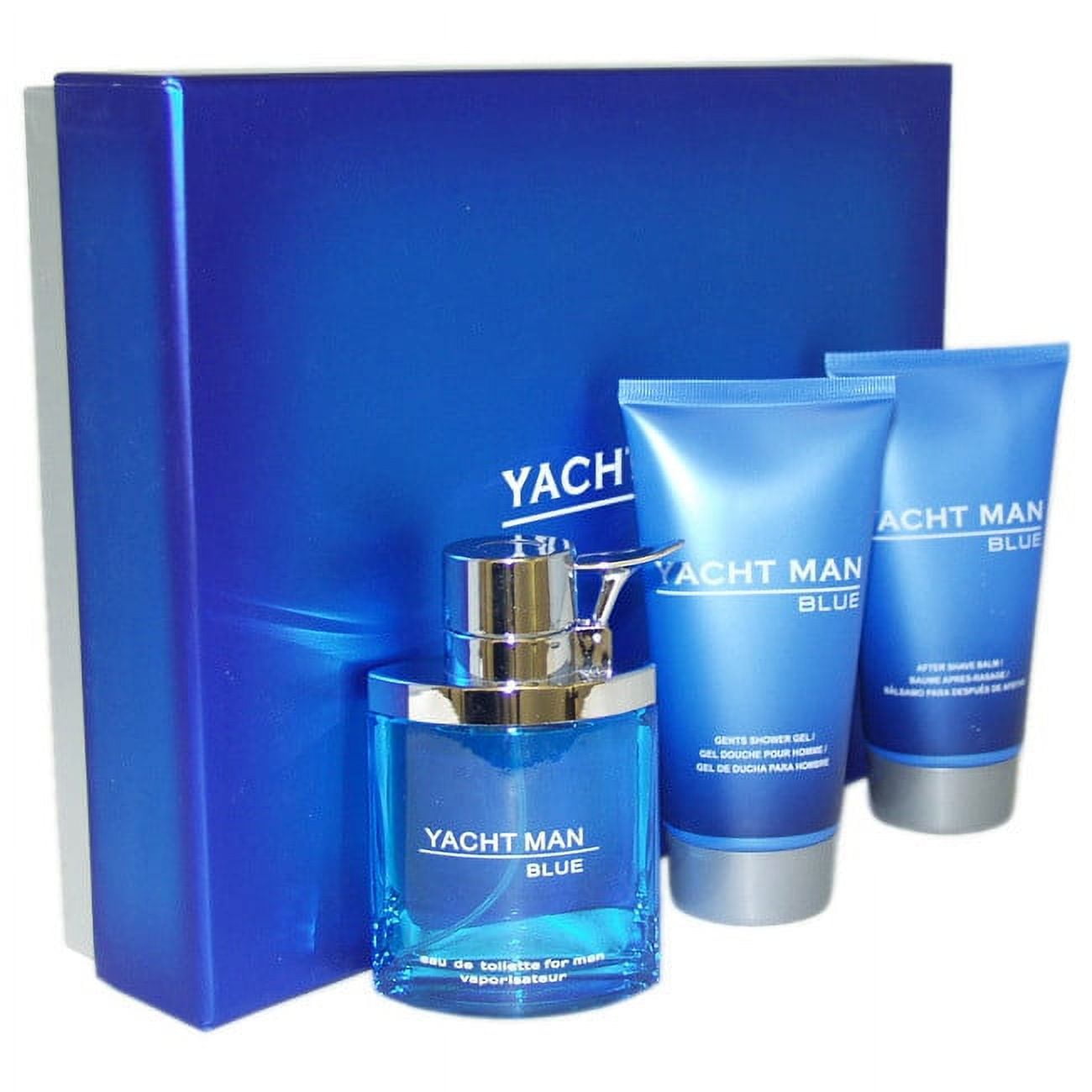 Yacht Man Blue by Myrurgia Eau De Toilette Spray 3.4 oz for Men