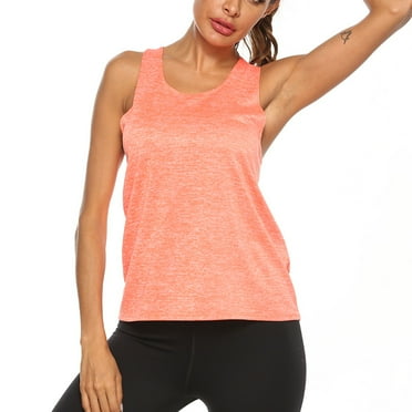 WMTBSRSW Workout Tank Tops for Women Sleeveless Athletic Running Loose Yoga Tops Outdoors Active Crewneck Sports Gym Exercise Clothes