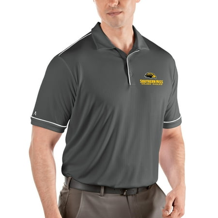 Southern Miss Golden Eagles Antigua Ncaa Salute Polo Graywhite