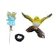 thumbnail image 3 of Figuras en miniatura Resina, estatua de pájaros Señal de figura Nido decorativos accesorios de jardín de hadas estacas de jardín para porche de, 3 of 8