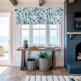 thumbnail image 6 of Vintage Blue Bubbles Window Valance for Kitchen, Watercolor Gradient Bubble Summer Ocean Rod Pocket Short Curtain for Small Windows, Light Filtering Decorative Valance, 56 x 16 Inch, 1 Panel, 6 of 9