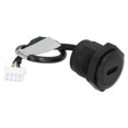 thumbnail image 1 of Sensor, DC5-24V 1-400cm Adjustable Sensing Distance IP67 Waterproof Active Detection Durable Infrared Detector  for Robot XKC-KL200-UART,XKC-KL200-NPN,XKC-KL200-V, 1 of 8