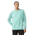 thumbnail image 5 of American Apparel Men's Heavyweight Cotton T-Shirt, Long Sleeve Crew Neck Celadon Tee, 6-Pack, S, 5 of 6