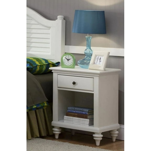 Homestyles Bermuda Off White Nightstand