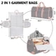 thumbnail image 5 of Bolsas de viaje impermeables para ropa, elegantes y plegables, diseño portátil, ligeras, de poliéster 600D, para entrenamientos en el gimnasio.,Wsvlmg, 5 of 7