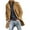 Khaki, variant on Miluxas Men's Wool Blend Double Breasted Pea Coat Classic Notched Collar Warm Woolen Coats Winter Outwear Jackets Khaki 10(XL)