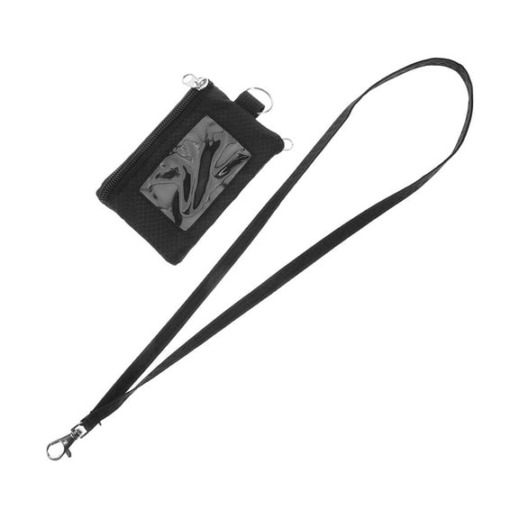 STRANDCHIC Ultrathin Nylon Keychain Wallet with Lanyard - Compact, Convenient, and Easy