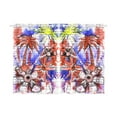 thumbnail image 1 of BSDHOME rest sea palm trees Window Curtain Kitchen Curtain 26x39 inches (Two Piece), 1 of 3
