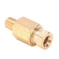 thumbnail image 1 of pipe nipple hose connector thread pipe nipple brass pipe fitting connector, 1 of 5