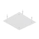 thumbnail image 4 of Air acondicionador central Ventilador Deflector anti directo Soporte de viento Salida Aire Folleto Air Wedshield para el Hotel Hotel Home Hogar 40 cmx40cm, 4 of 8