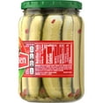 Claussen Hot & Spicy Pickle Spears, 24 fl. oz. Jar