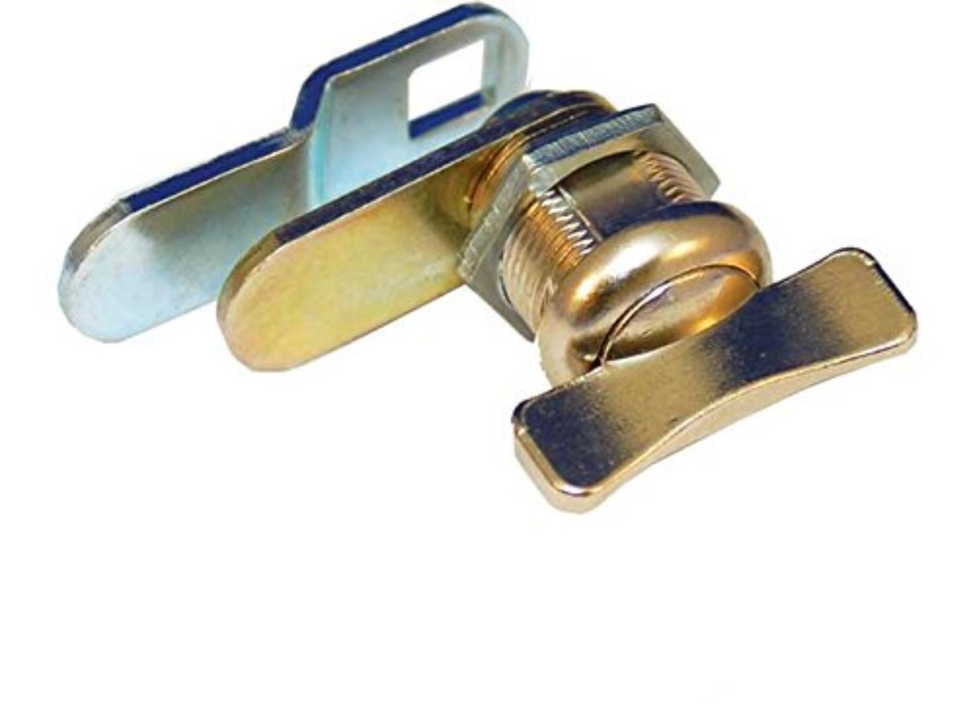 183060 Thumb Operated Cam Lock5/8, Each, Available in four lengths By