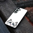 thumbnail image 4 of WIRESTER Shockproof Soft Rubber Cover Case for Samsung Galaxy A16 5G 6.7", Animal White Silver Point Ragdoll Cat, 4 of 5