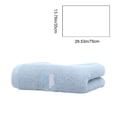 thumbnail image 3 of Fridja Home Decor Cute Weather Towel Cottons Embroidered Towel Unisex Thick Personalized Face Towel, 3 of 6