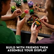 LEGO Icons Succulents, 5 Artificial Plant, Multicolor, Plastic, for Home Decor