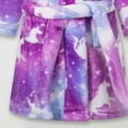 thumbnail image 6 of Hessimy Girls Soft Fleece Robes Plush Hooded Bathrobes Sleepwear For Kids 2-16 Years Warm Fall Winter Toddler Pajamas (Purple,4-5 Years), 6 of 6
