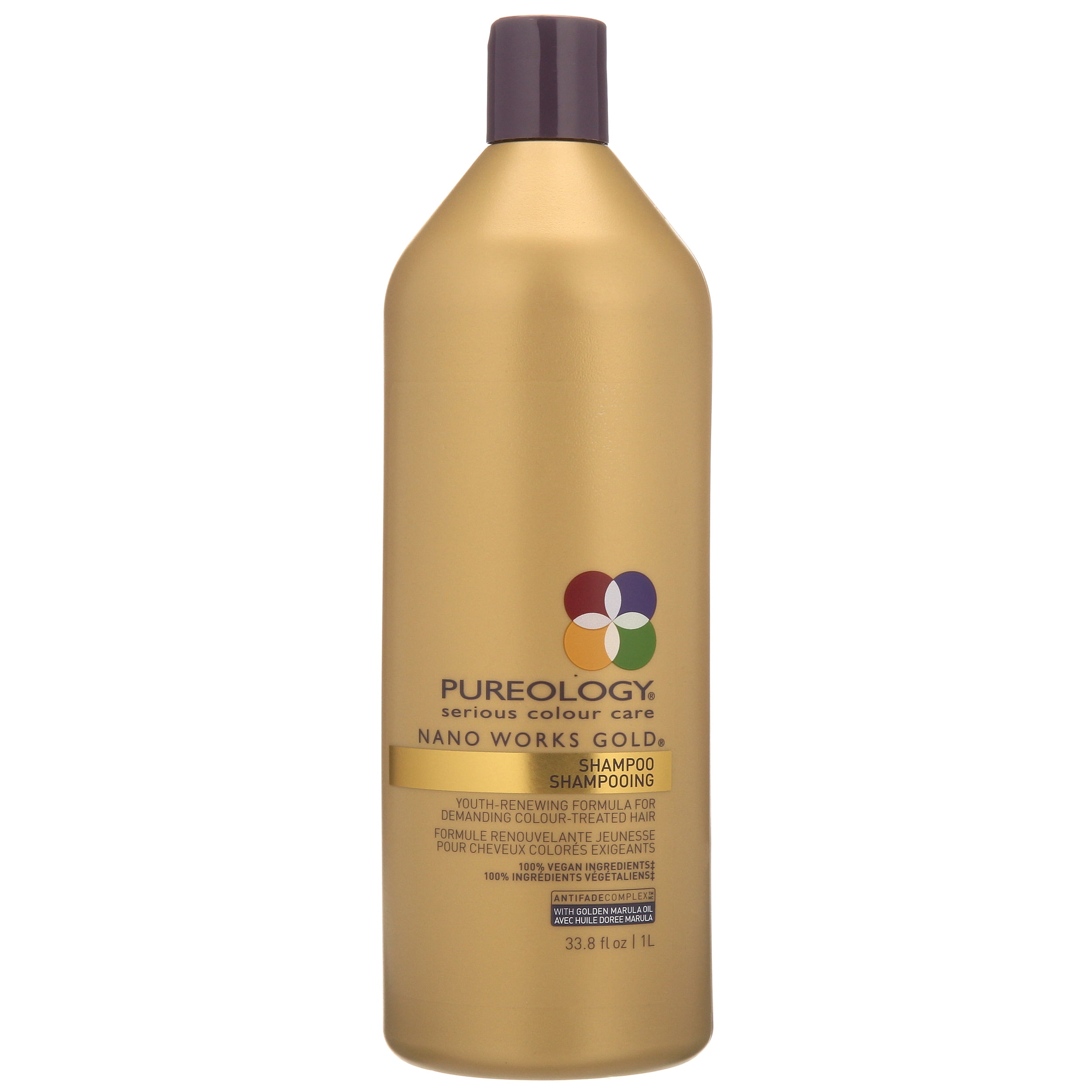 Pureology Pureology Nano Works Gold Shampoo, Golden Marula Oil, 33.8
