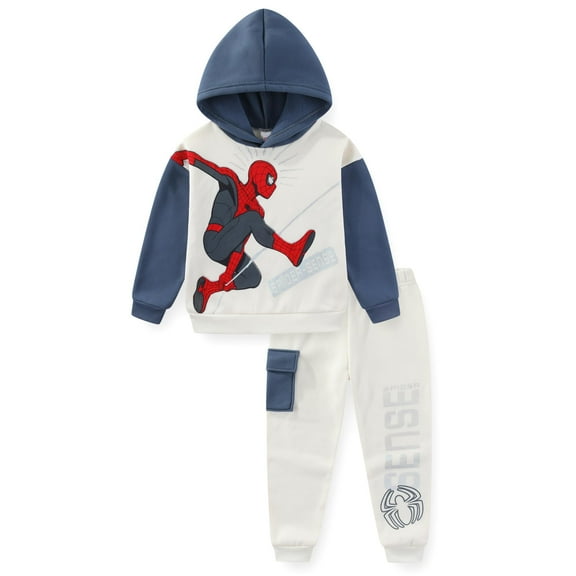 Marvel Spider-Man Pullover Hoodie and Pants Set (Boys), 2 Piece Set, Sizes 4-7