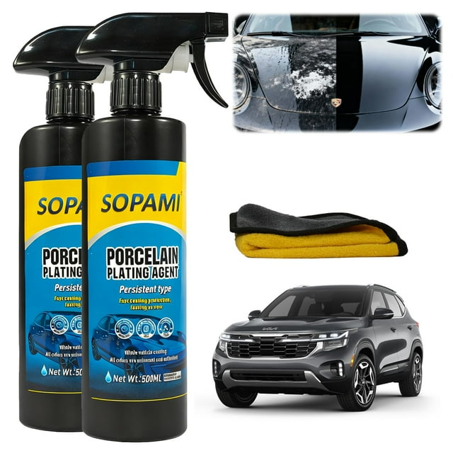 Spray de recubrimiento para auto SOPAMI, sellador cerámico 3 en 1 para pintura
