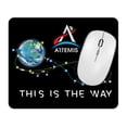 thumbnail image 2 of NASA Artemis1 Flight Path This Is The Way Mouse Pad 1/4 Thick, 2 of 2