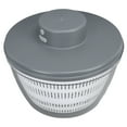 thumbnail image 4 of Lavadora de verduras, eficiente, fiable, multifuncional, duradera, centrifugadora de frutas, secadora para el hogar y la cocina, color gris, 4 of 14