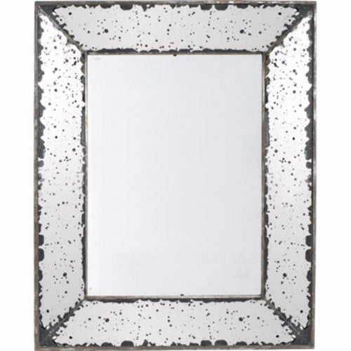 12 x 12 MI-100_gr_12x12 Stupell Industries Beckett Square Grey Framed Mirror