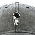 thumbnail image 2 of DALIX Astronaut Hat Galaxy Spaceman Baseball Caps for Men Women in Black Vintage, 2 of 5
