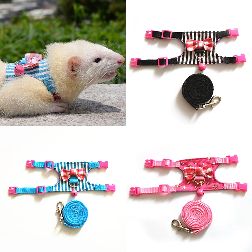 SPRING PARK Small Animal Harness Leash, Leash Stylish Vest Harness