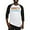 Black/White, variant on CafePress - California Baseball Jersey - Cotton Baseball Jersey, 3/4 Raglan Sleeve Shirt
