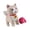 Ragdol cat, variant on Easy Operations Robotic Pet Toy Responsive Tail And Head Movements USB Powered Not App Need For Family Fun