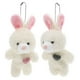 thumbnail image 2 of 2 llaveros de muñeco de peluche con diseño de conejito rubor, animal de peluche suave para niños, bolsa colgante, mochila, decoración para el hogar, escuela, viajes y regalos de fiesta, 2 of 5