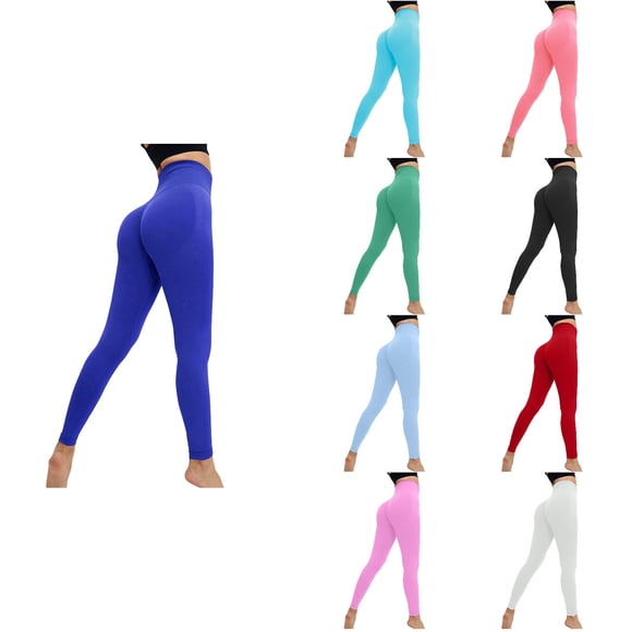 NJDVHB Winter Pants for Women,Sweatpants for Women,Trousers Pants for Women,Yoga Pants for Women High Waist Solid Casual Travel Pants,Navy,M